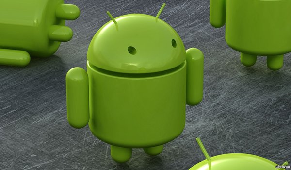 Обои на рабочий стол: android, андроид, зеленый, робот