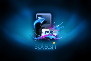 Обои на рабочий стол: hd, splash, плеер