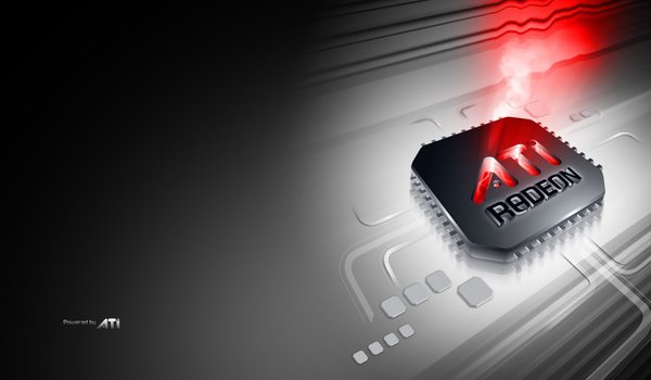 Обои на рабочий стол: ati radeon, видеокарта, чипсет