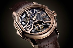 Обои на рабочий стол: Bvlgari, gold, Watches, часы