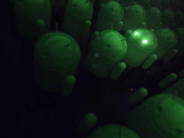 android, green, андроид, рендеринг