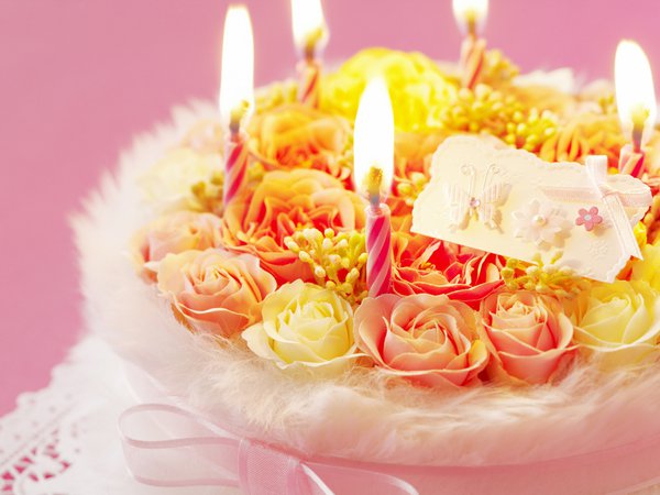 romantic, день рождения, праздник, романтика, свечи, торт