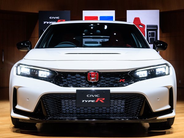 Civic, Honda, Type R, вид спереди