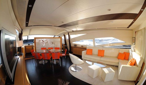 Обои на рабочий стол: Capri Italy, Motor Yacht PERSHING, дизайн, интерьер, люкс, стиль, яхта