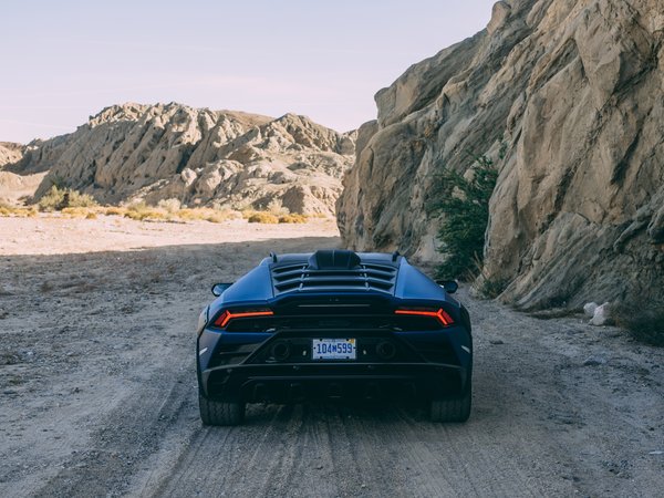 Huracan, lamborghini, Lamborghini Huracan Sterrato, rear