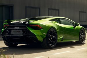 Обои на рабочий стол: Huracan, lamborghini, Tecnica, вид сзади