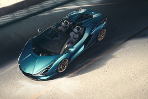 Обои на рабочий стол: lamborghini, Lamborghini Sian, Lamborghini Sian Roadster, Sian, гибрид, изумительный, родстер, суперкар