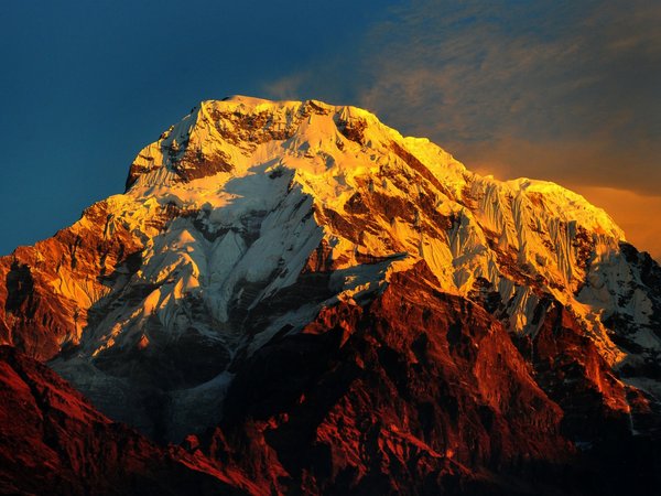 4K ULTRA-HD (2160P), Annapurna Massif Himalayas, mountain, Nepal