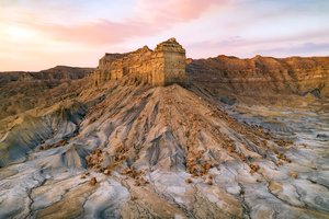 Обои на рабочий стол: arizona, desert, mountain, Near Page, sunset