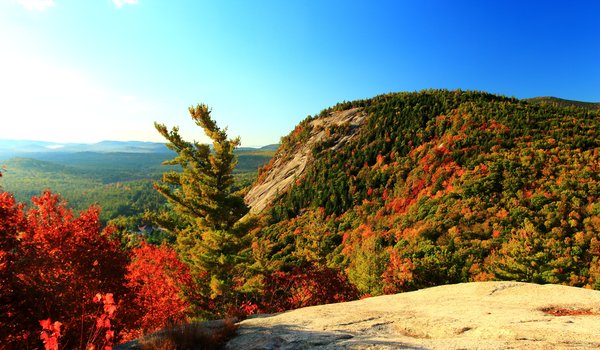Обои на рабочий стол: autumn, colors, fall, mountain, nature, горы, осень