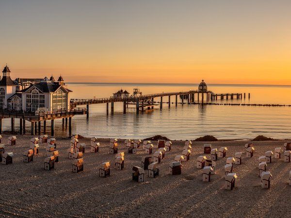 Baltic Sea, Rügen Island, sunrise