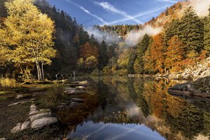 Обои на рабочий стол: Fischboedle, france, Reflet