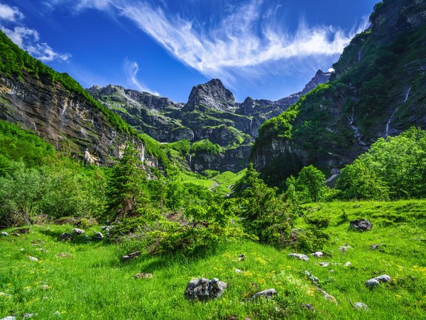 Haute-Savoie, Альпы, горы, камни, скалы, франция