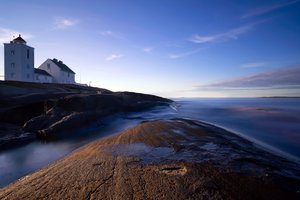 Обои на рабочий стол: Bukta, Fulehuk Lighthouse, norway, Vestfold