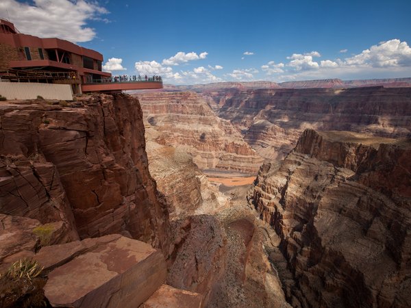 Arizona Colorado USA, clouds, grand canyon, height, horizon, mountains, observation deck, rocks, sky, Аризона Колорадо США, Большой каньон, высота, горизонт, горы, Гранд-Каньон, небо, облака, скалы, смотровая площадка