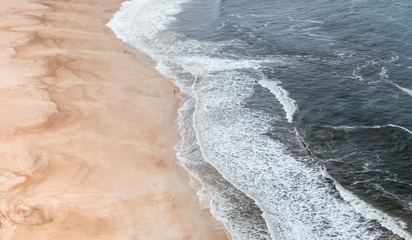 Обои на рабочий стол: берег моря, море, песок