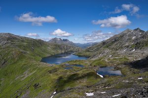 Обои на рабочий стол: Nordland, горы, Лофотенские острова, норвегия, озеро