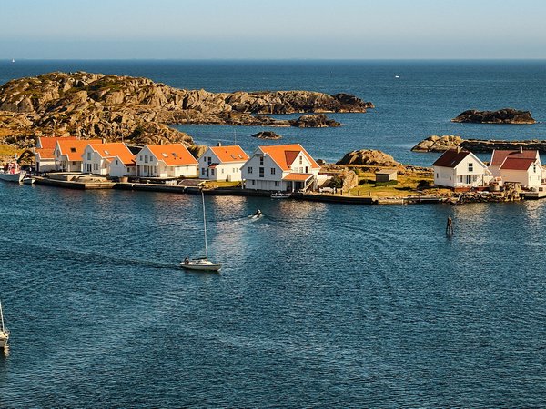 norway, лето, лодки, море, норвегия