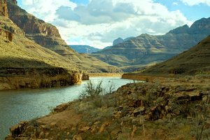 Обои на рабочий стол: grand canyon, river, usa, Гранд-Каньон, река, сша