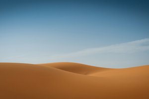 Обои на рабочий стол: desert, dunes, Jorge Ruiz Dueso, sand, sky, дюны, небо, песок, пустыня
