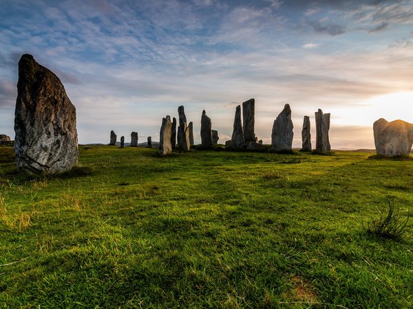 Callanish standing stones, scotland, шотландия