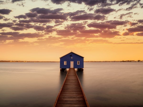 Matilda Bay, Perth, sunrise, Swan River, Western Australia