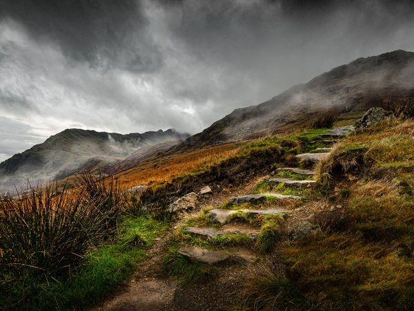 Snowdonia, горы, Уэльс