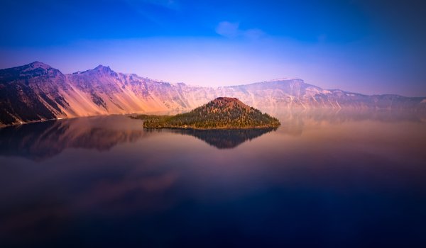 Обои на рабочий стол: Crater Lake, lake, nature, Oregon, usa