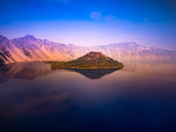 Crater Lake, lake, nature, Oregon, usa