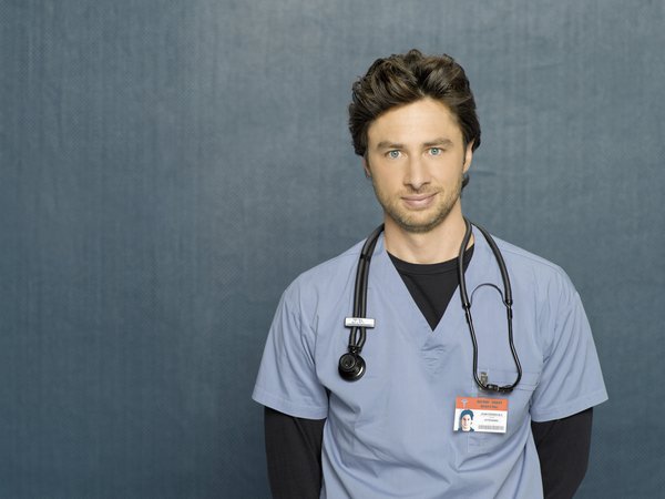 scrubs, zach braff, зак брафф, клиника, сериал