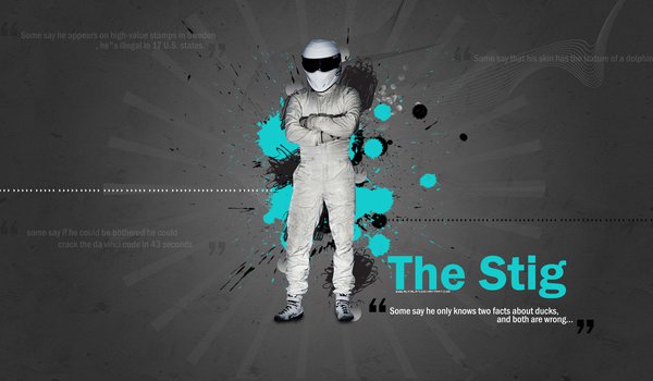 Обои на рабочий стол: stig, the stig, top gear, стиг, топ гир