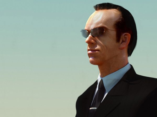 Agent Smith, Hugo Weaving, агент смит, костюм, матрица, очки, Хьюго Уивинг