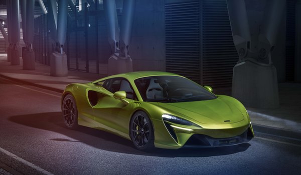 Обои на рабочий стол: Artura, green, mclaren, McLaren Artura