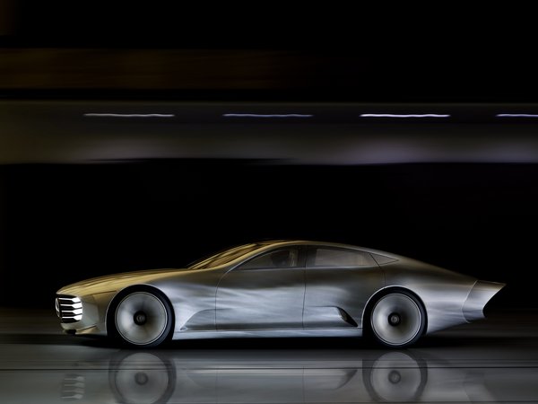 2015, Concept IAA, Intelligent Aerodynamic Automobile, Mercedes-Benz, Купе, четырёхдверное