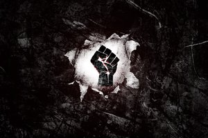 Обои на рабочий стол: Viva La Revolucion, графика, обои, темные, фон