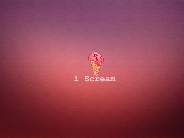 scream, крик, мороженое, рожок
