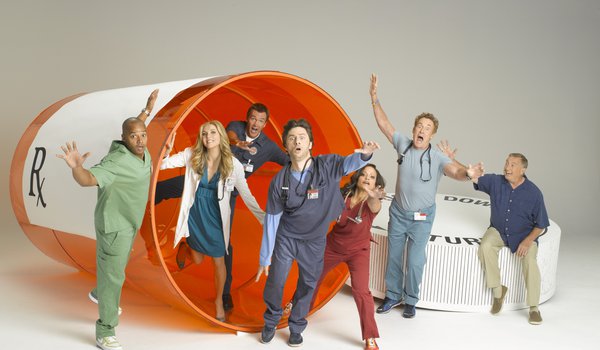 Обои на рабочий стол: scrubs, клиника, сериал