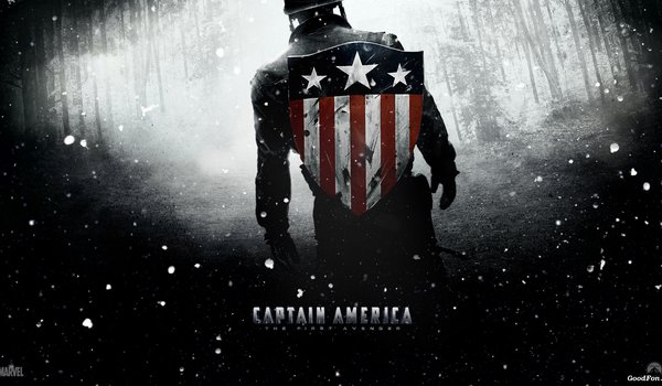 Обои на рабочий стол: captain america, first avenger, капитан америка, кино, первый мститель, снег