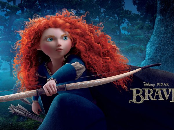 Brave, disney, pixar, Храбрая сердцем