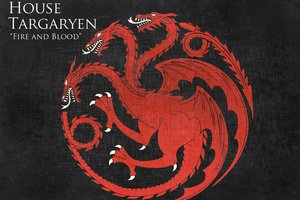 Обои на рабочий стол: fire and blood, game of thrones, house targaryen