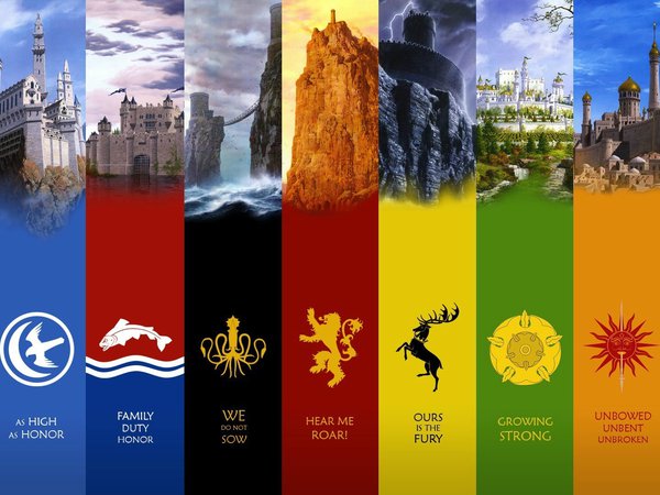 game of thrones, винтерфелл, герб, гербы, игра престолов