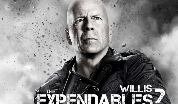 Обои на рабочий стол: Bruce Willis, Expendables 2, Брюс, лысый, Неудержимые 2