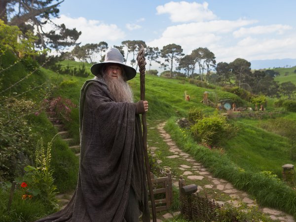 gandalf, Ian McKellen, The Hobbit: An Unexpected Journey, дед, Иэн МакКеллен, колдун, Хоббит: Нежданное путешествие