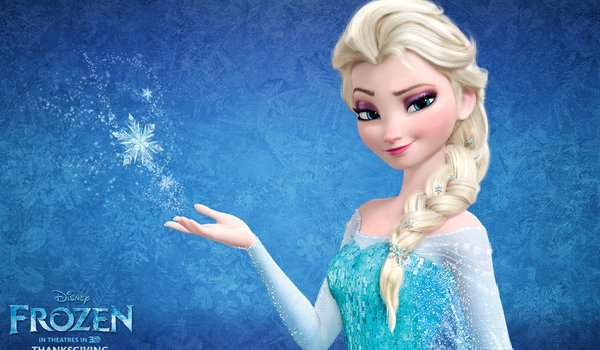 Обои на рабочий стол: 2013, Animation Studios, Frozen, Snow Queen Elsa, Walt Disney, Холодное Сердце