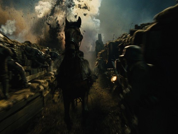 War Horse, Боевой конь, взрыв, война, лошадь, окопы, солдаты