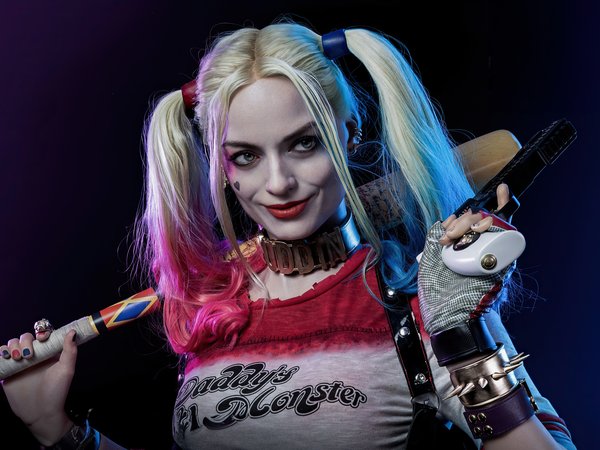 girl, harley quinn, mad