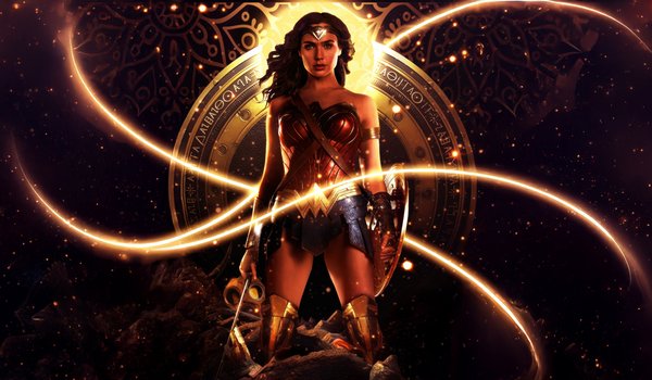 Обои на рабочий стол: power, unleashed, wonder woman