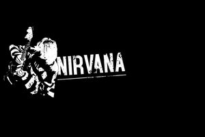 Обои на рабочий стол: forever, kurt cobain, nevermind, nirvana, гитара, король гранжа