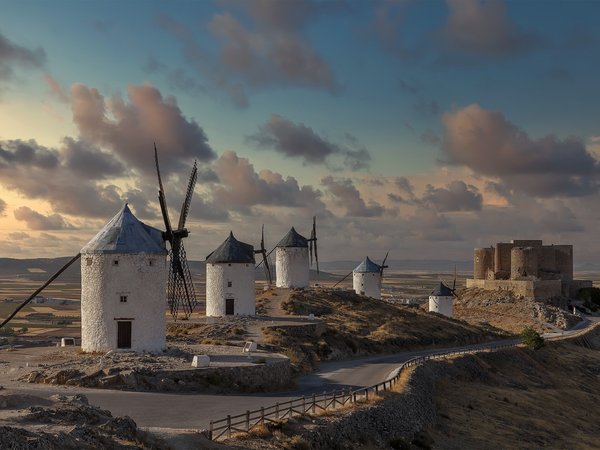 Consuegra, espana, La Mancha