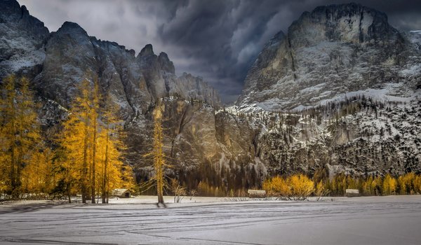 Обои на рабочий стол: Corvara in Badia - Corvara, Discarica d, Trentino-Alto Adige